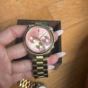 Women’s Gold Michael Kors Watch